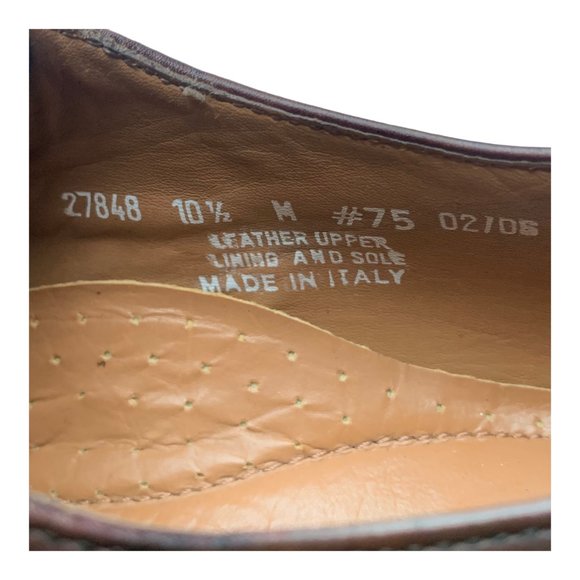 BOSTONIAN 27848 Marco Brown‎ Leather Cap Toe Dress Oxfords - Picture 5 of 11